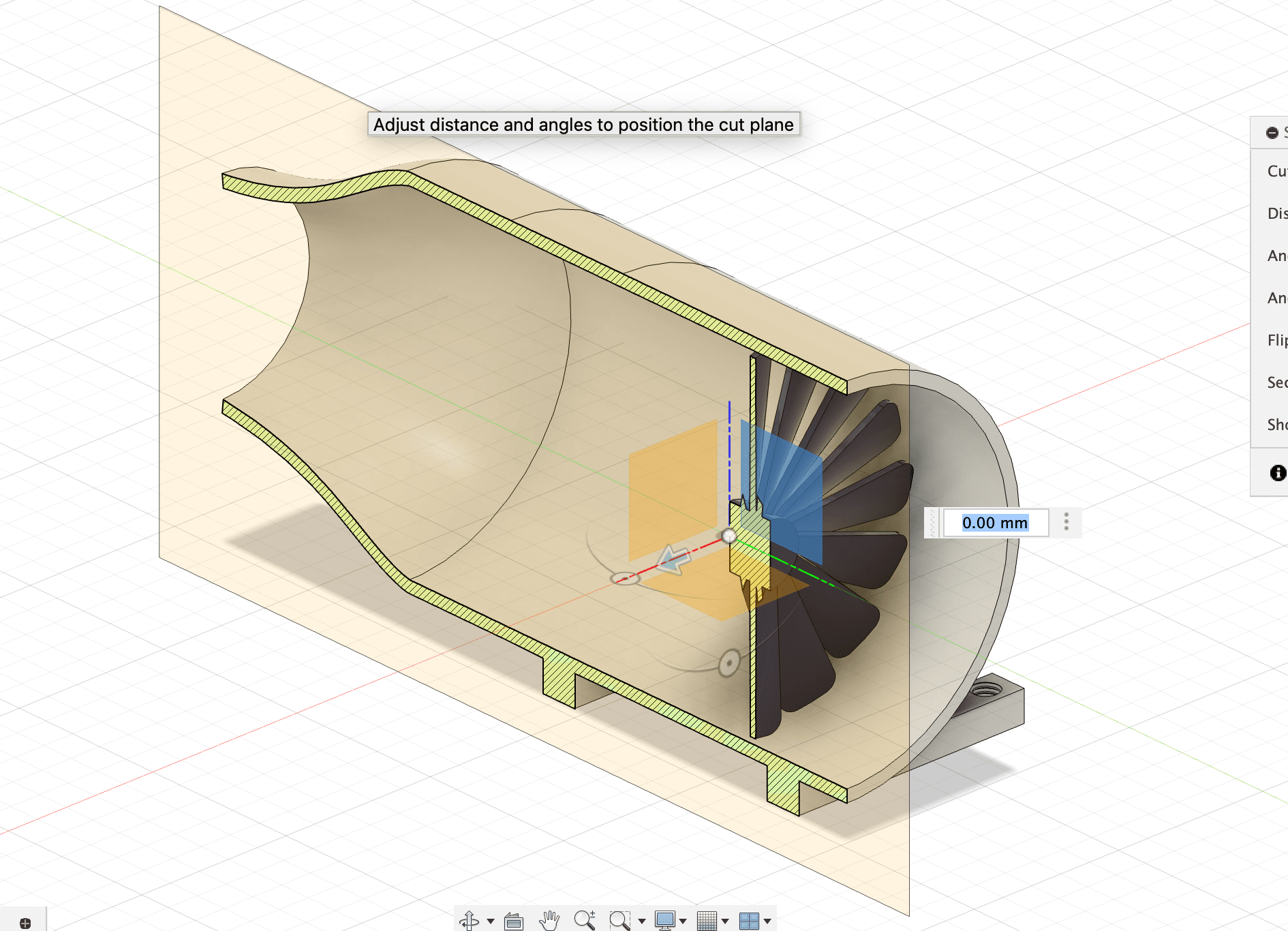 Residential ducted AC installation