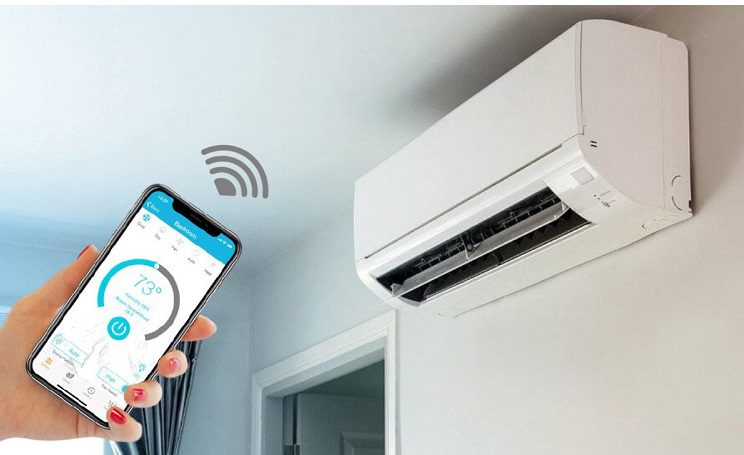 Smart WiFi AC system installation Dubai