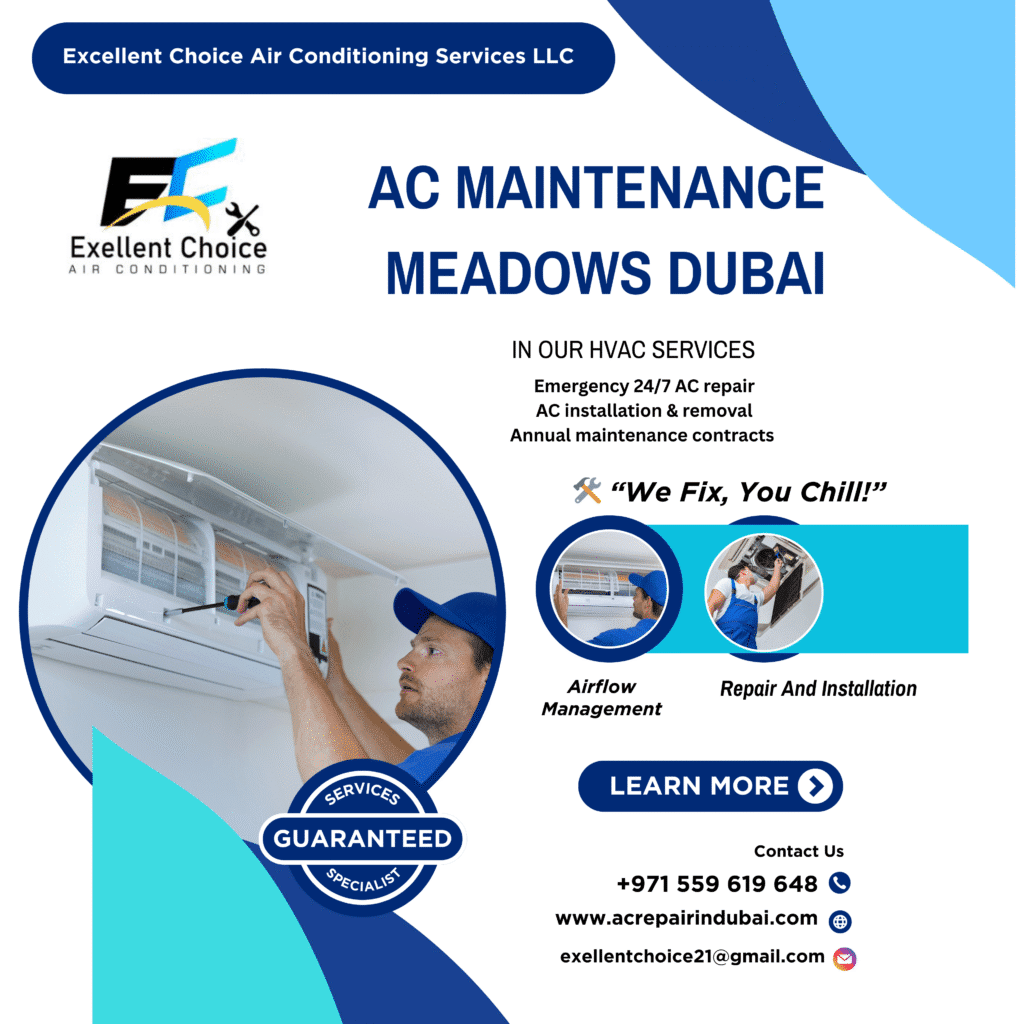 Ac Maintenance Meadows Dubai