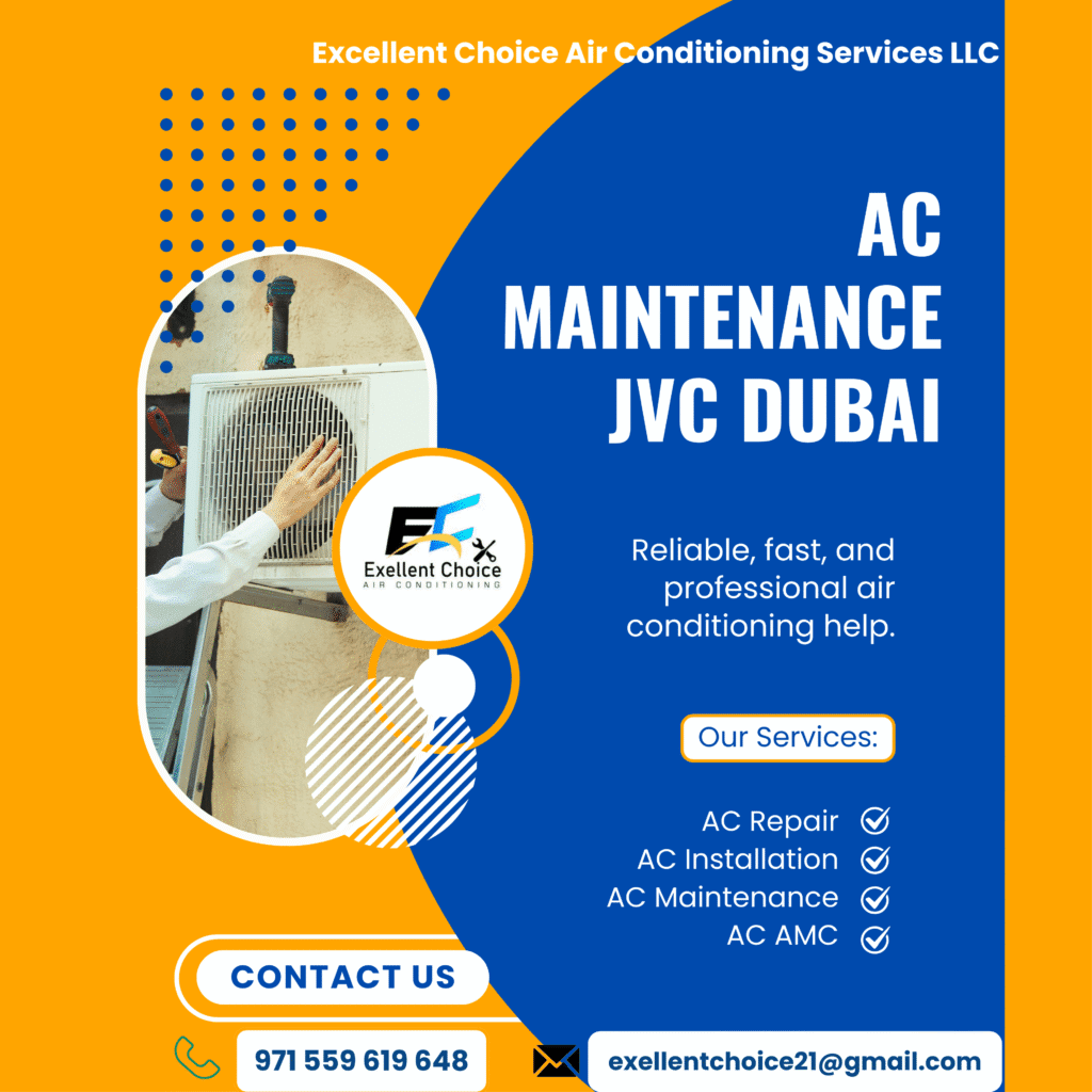 Ac Maintenance JVC Dubai
