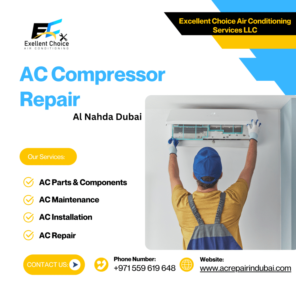 AC compressor repair in Al Nahda Dubai