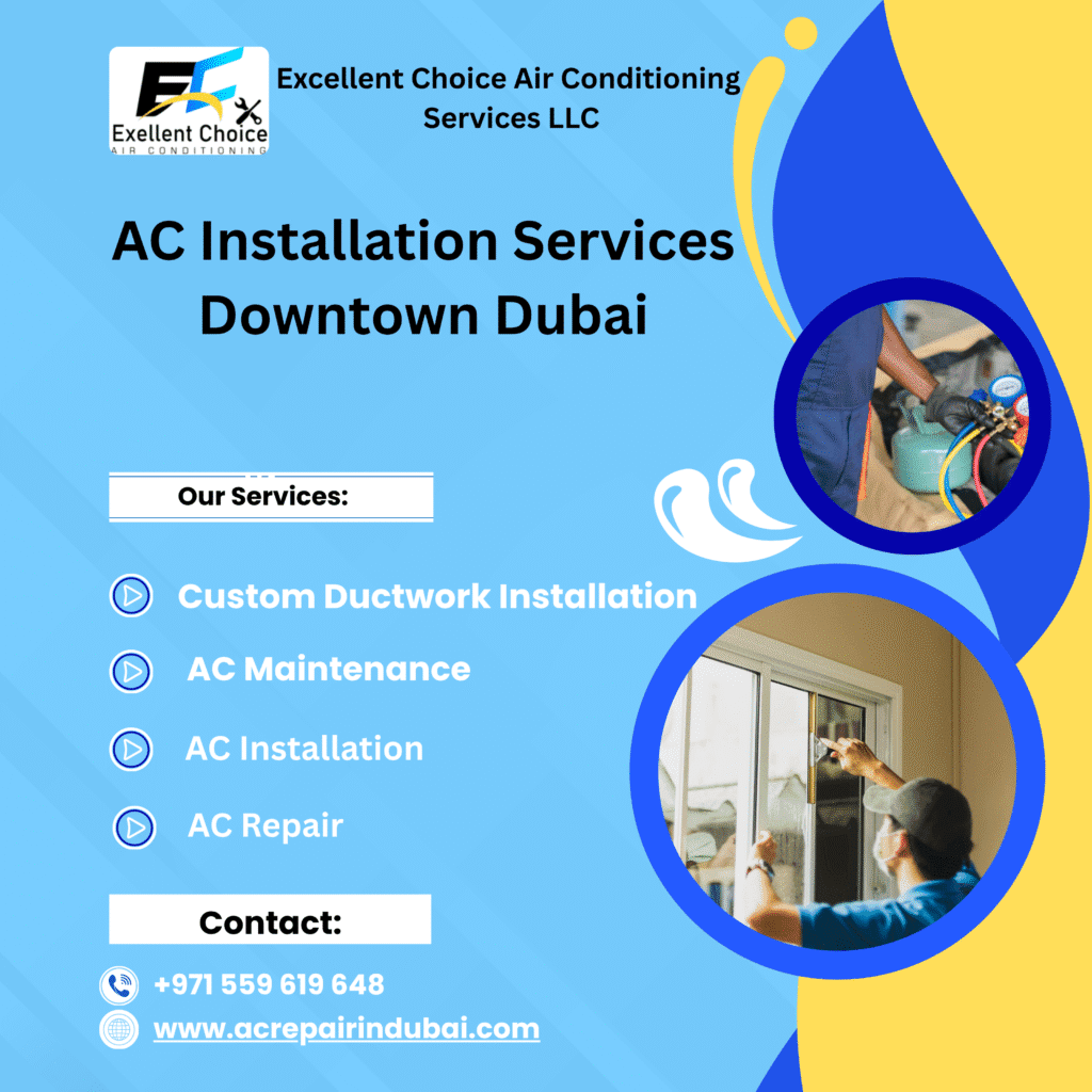 AC installation services Downtown Dubai