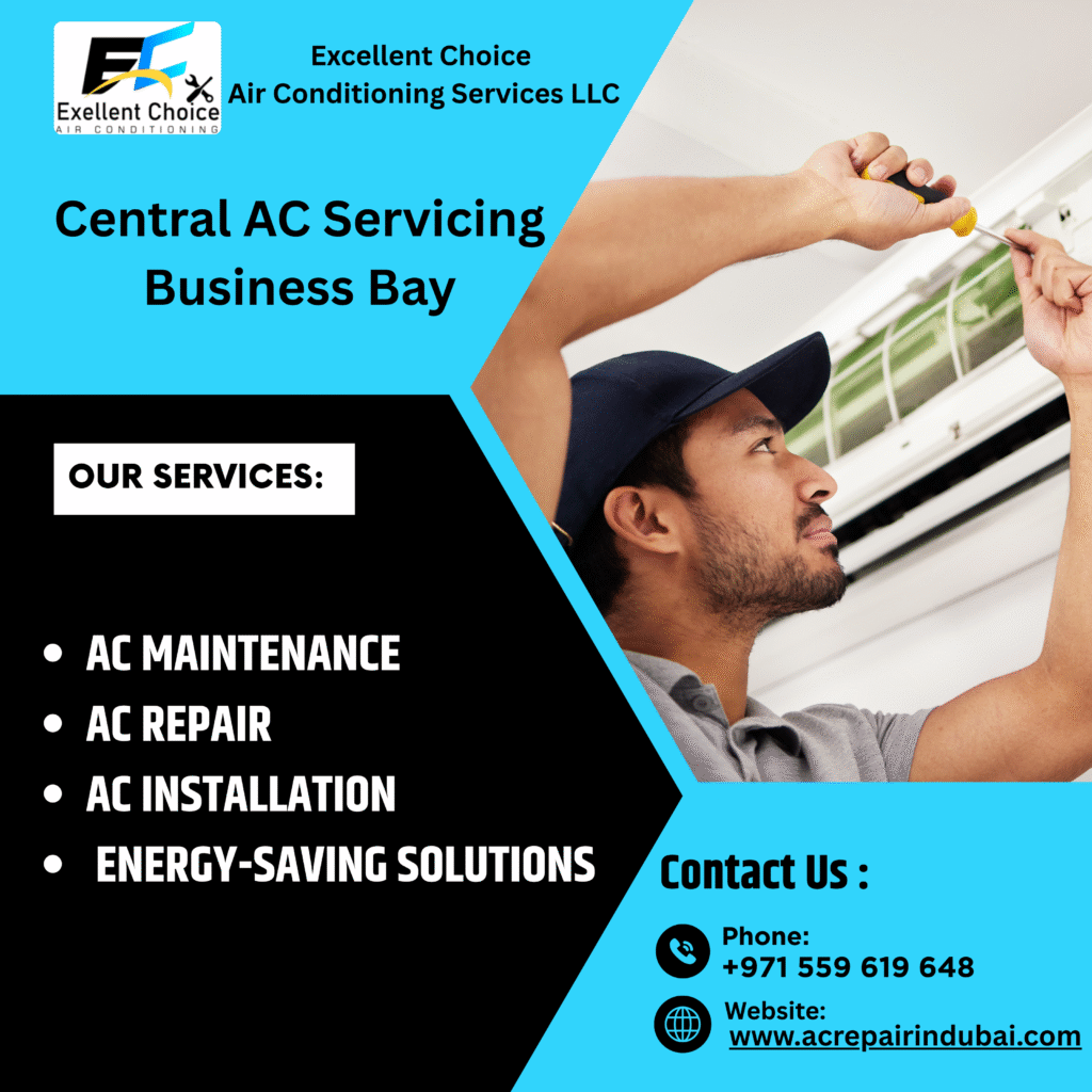 Central AC servicing Business Bay