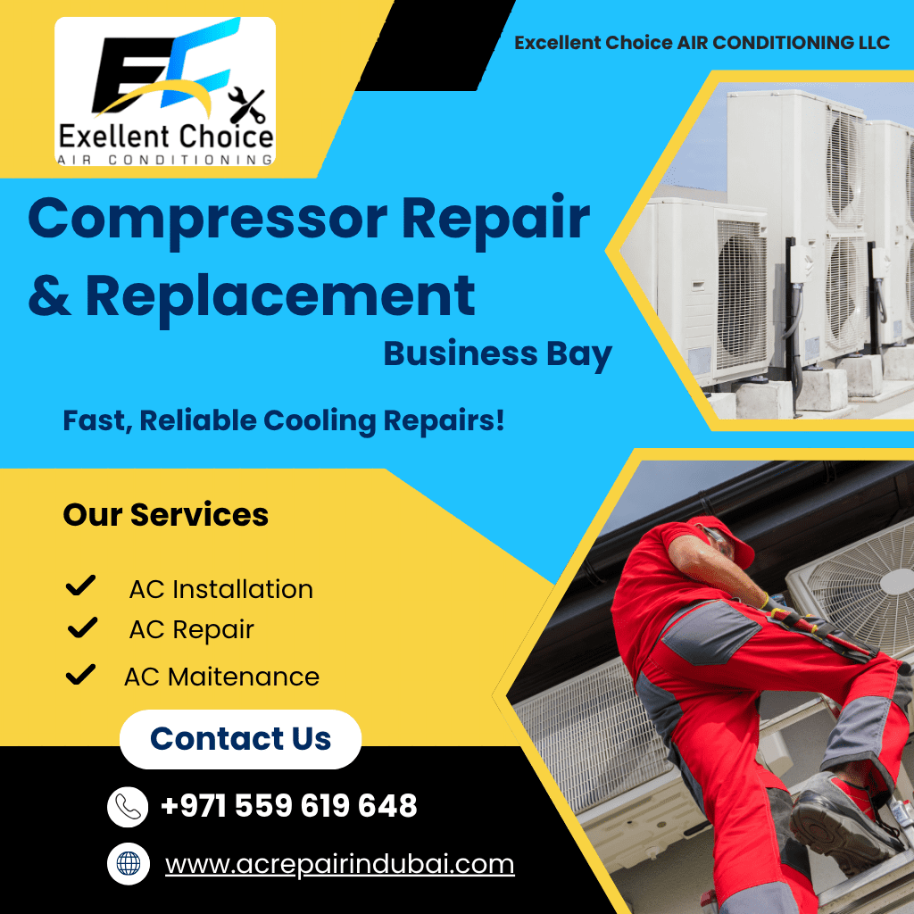 Compressor repair & replacement Business Bay