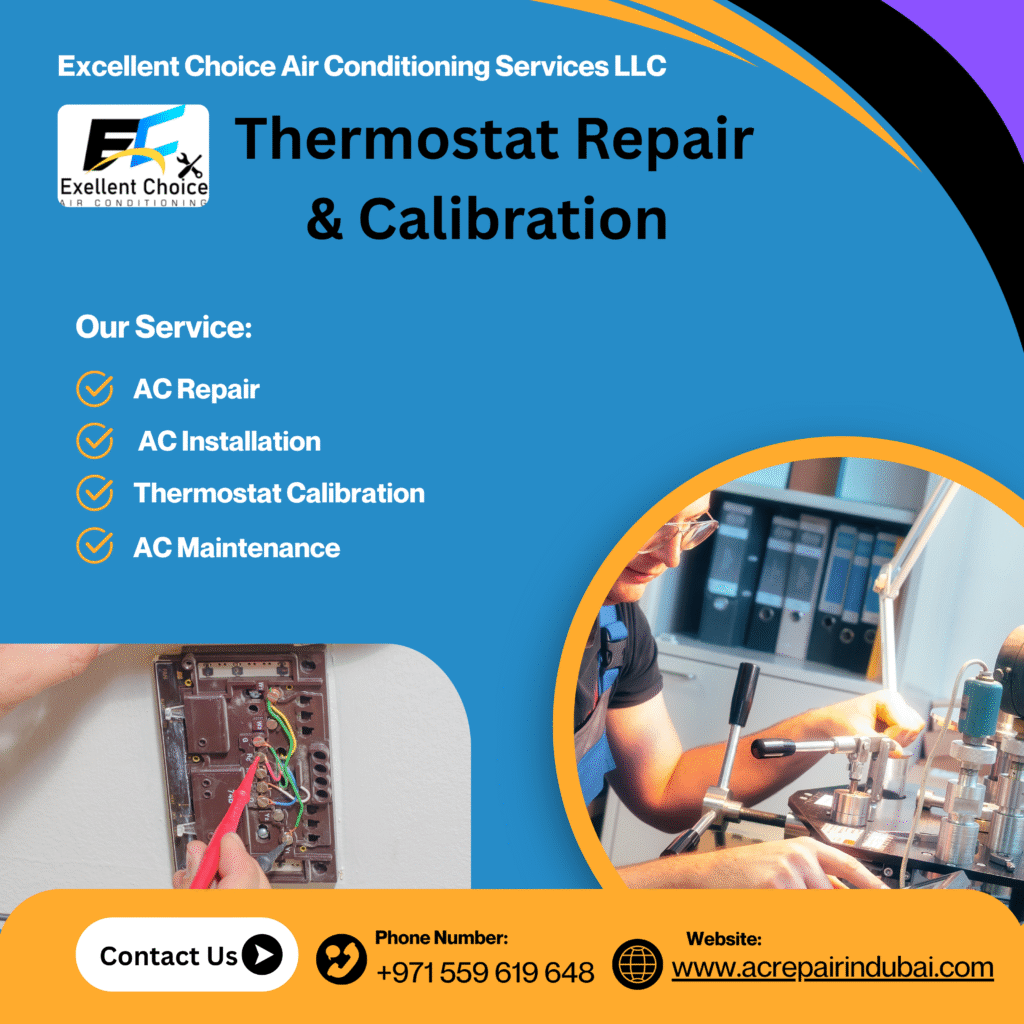 Thermostat repair & calibration DIFC