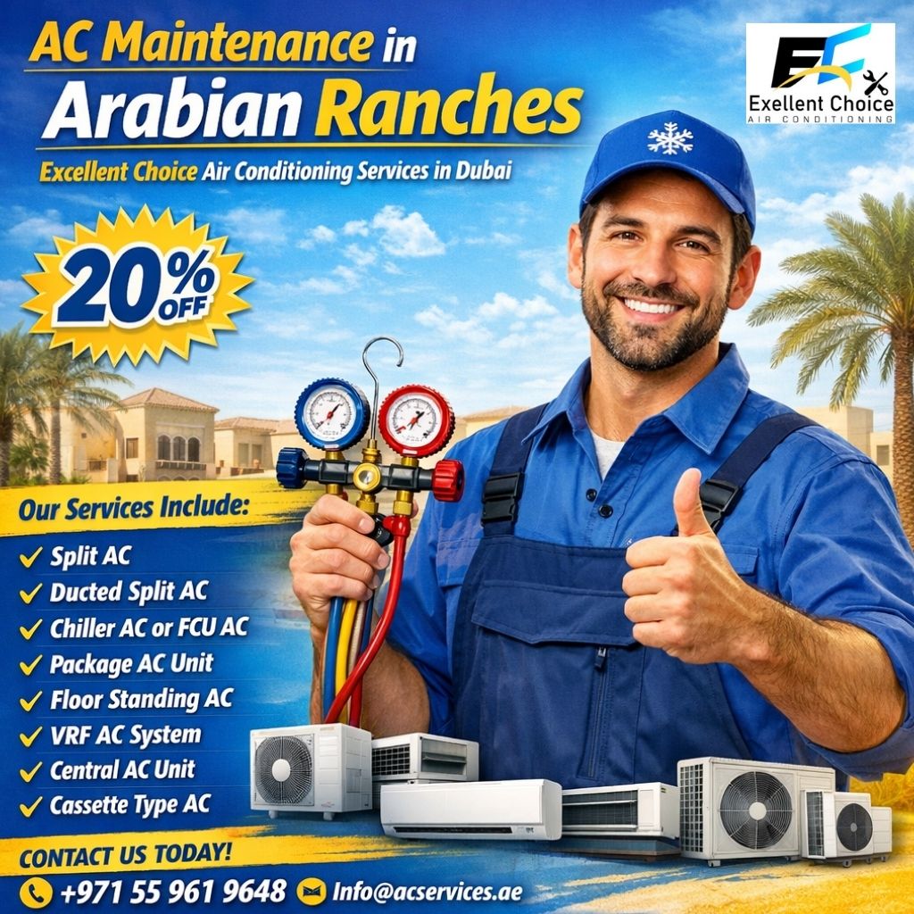 AC Maintenance in Araibian Ranches