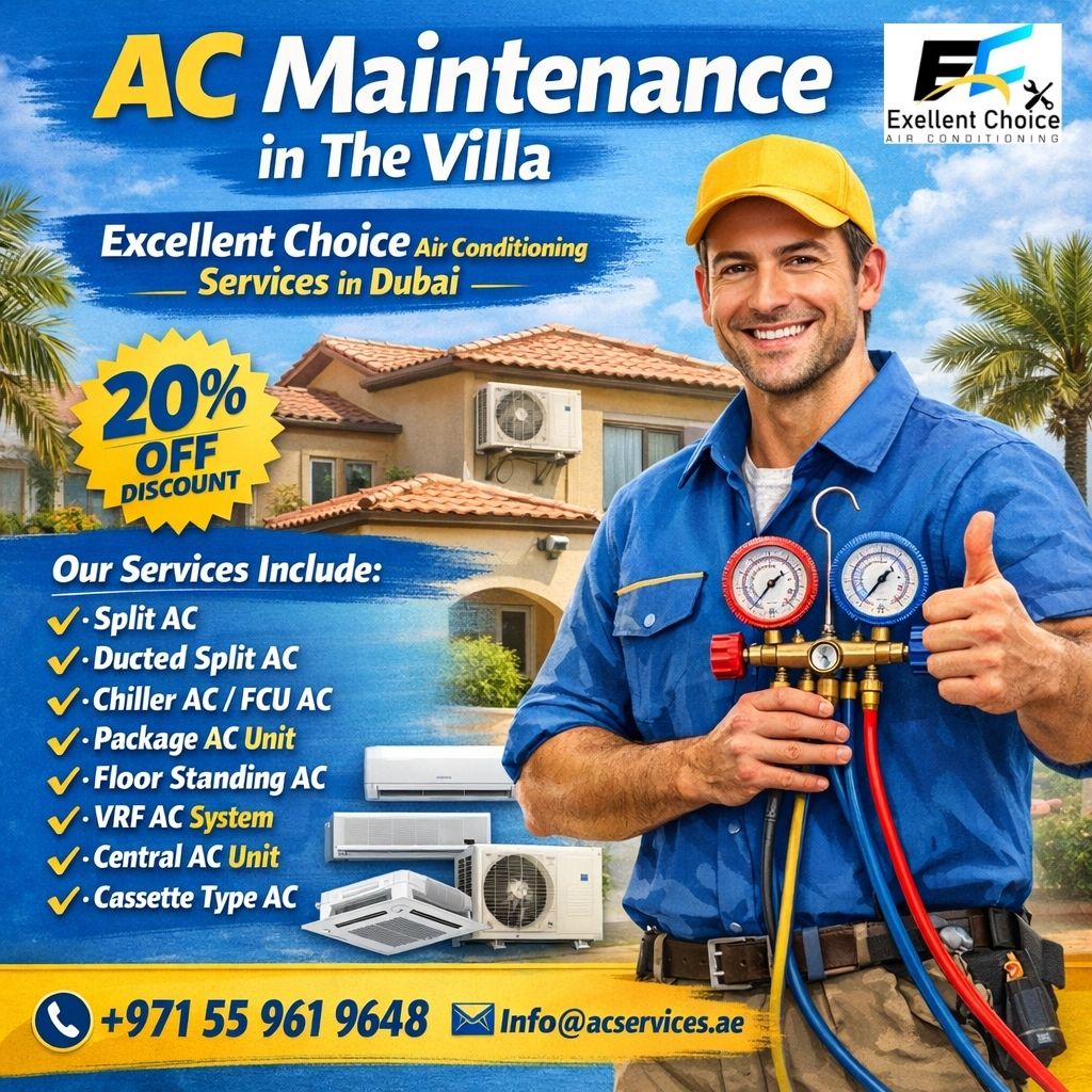 AC Maintenance in The Villa