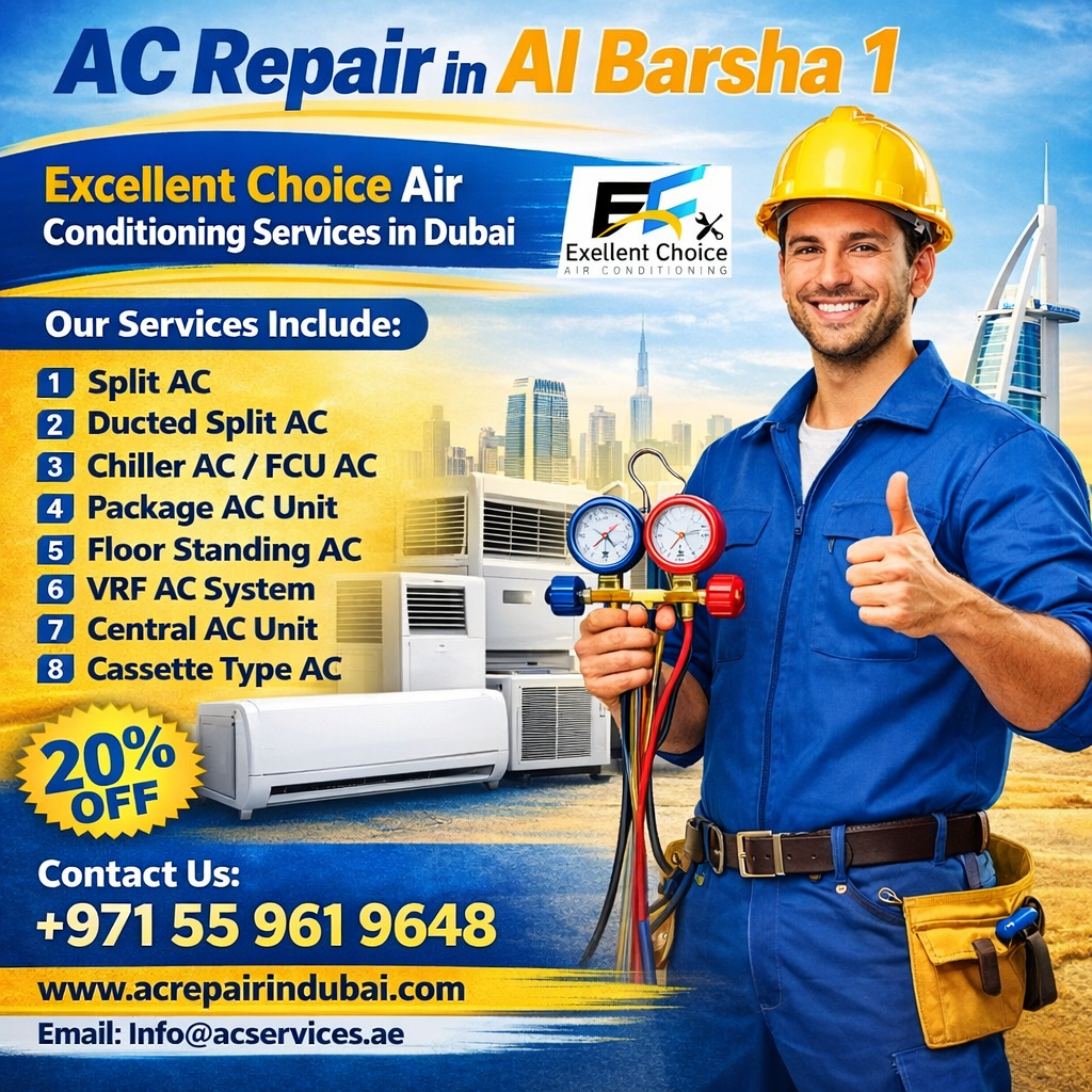 AC Repair in Al Barsha 1