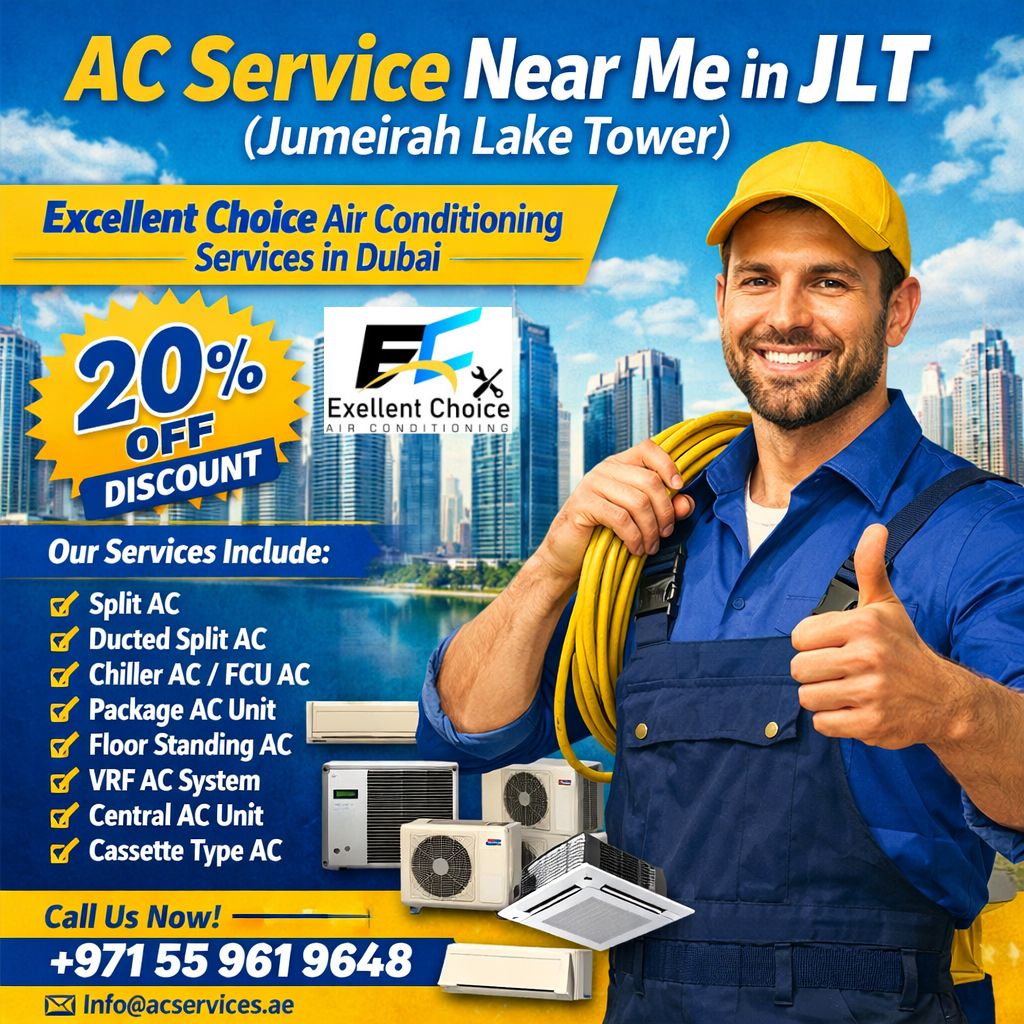 AC Service Near Me in JLT(Jumairah lake tower)