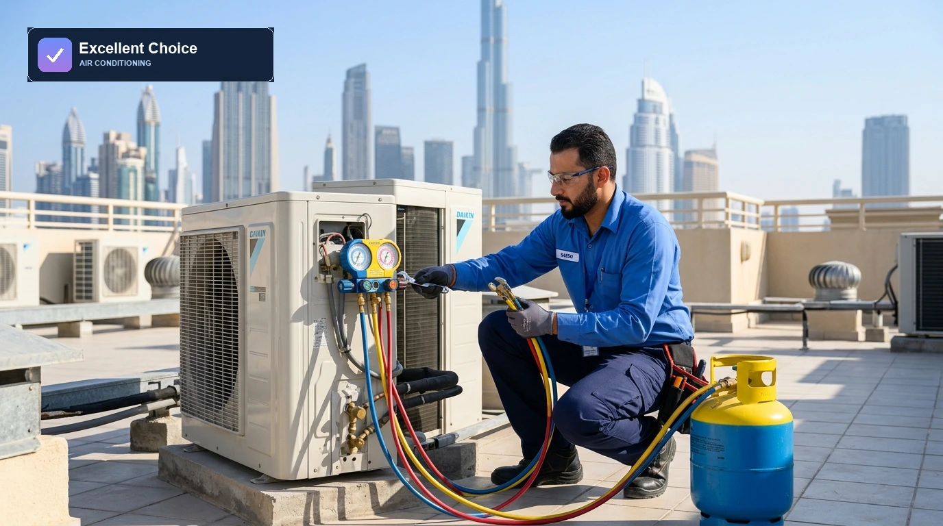 AC Gas Refill Dubai Price Guide - Excellent Choice AC Services